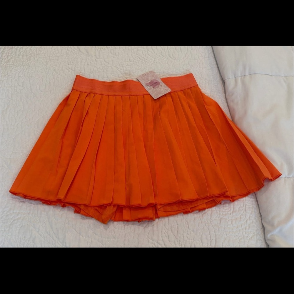 Adorable Amazon Orange Tennis Skort